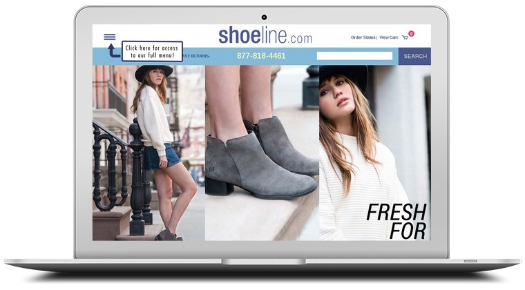 shoeline website